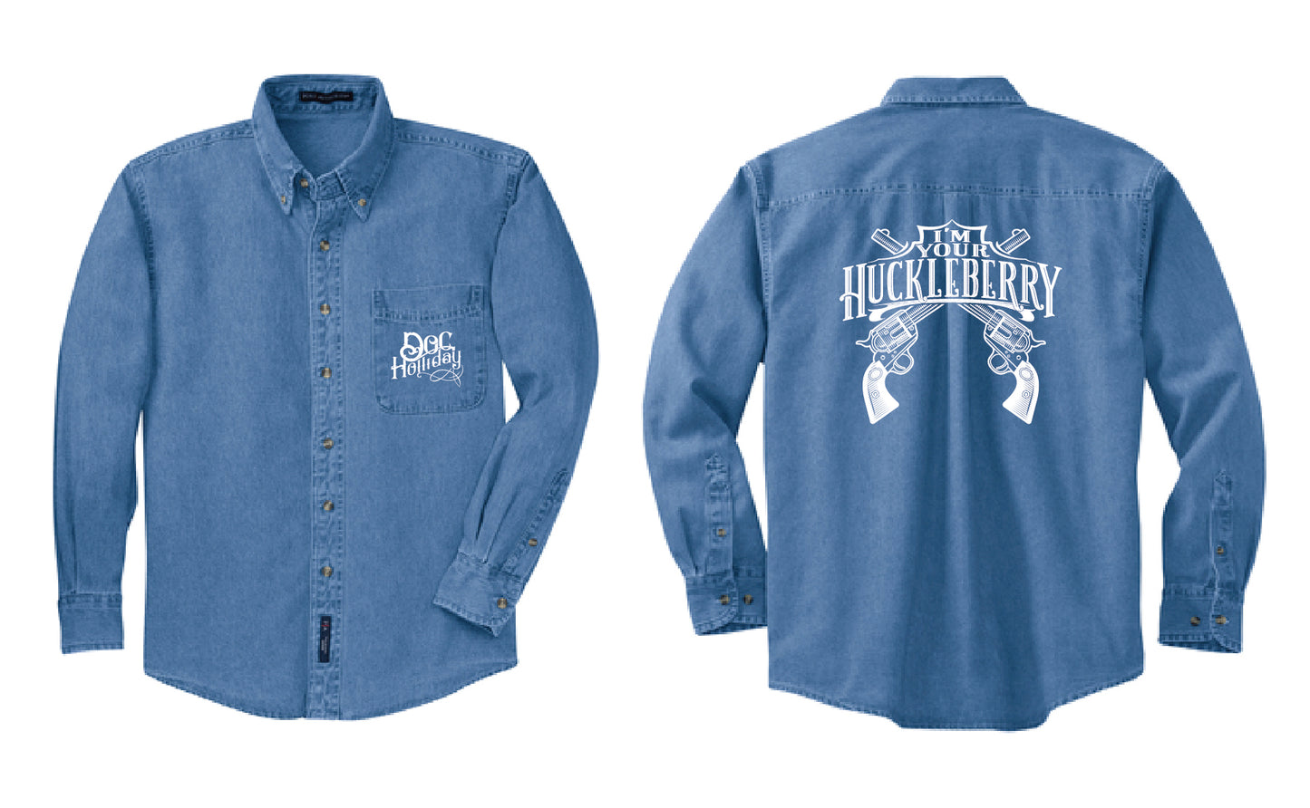 Doc Holliday "I'm Your Huckleberry" Denim 3X