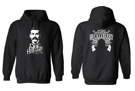 DOC HOLLIDAY HOODIE BLK