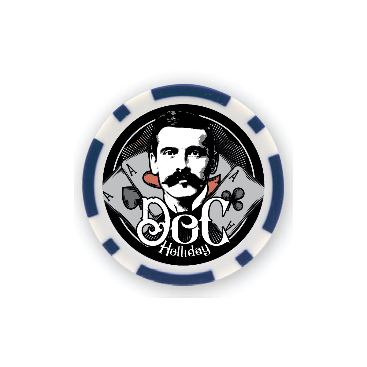 DOC HOLLIDAY POKER CHIP